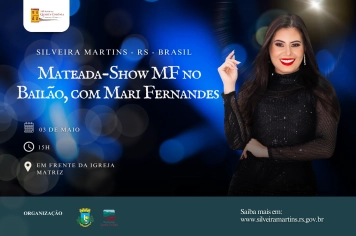 Mari Fernandes é atração da Mateada Show neste sábado (3) em Silveira Martins