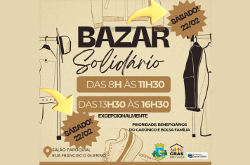 BAZAR SOLIDÁRIO