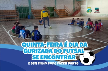 Escolinha de futsal tem vagas abertas para meninos de 7 a 15 anos em Silveira Martins