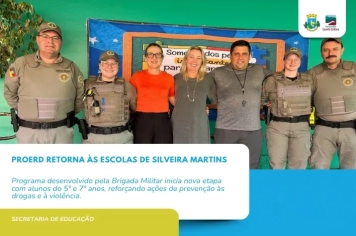 PROERD retorna e reforça formação preventiva nas escolas