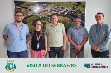 VISITA INSTITUCIONAL DO SEBRAE