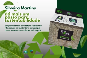 Silveira Martins firma parceria com o MP-RS e avança na coleta sustentável de óleo de cozinha e resíduos eletrônicos