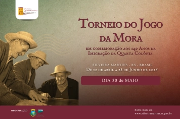 Silveira Martins realiza o 1º Torneio do Jogo da Mora durante Festival do Doce Colonial