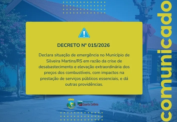 Silveira Martins decreta situação de emergência diante da alta nos preços dos combustíveis