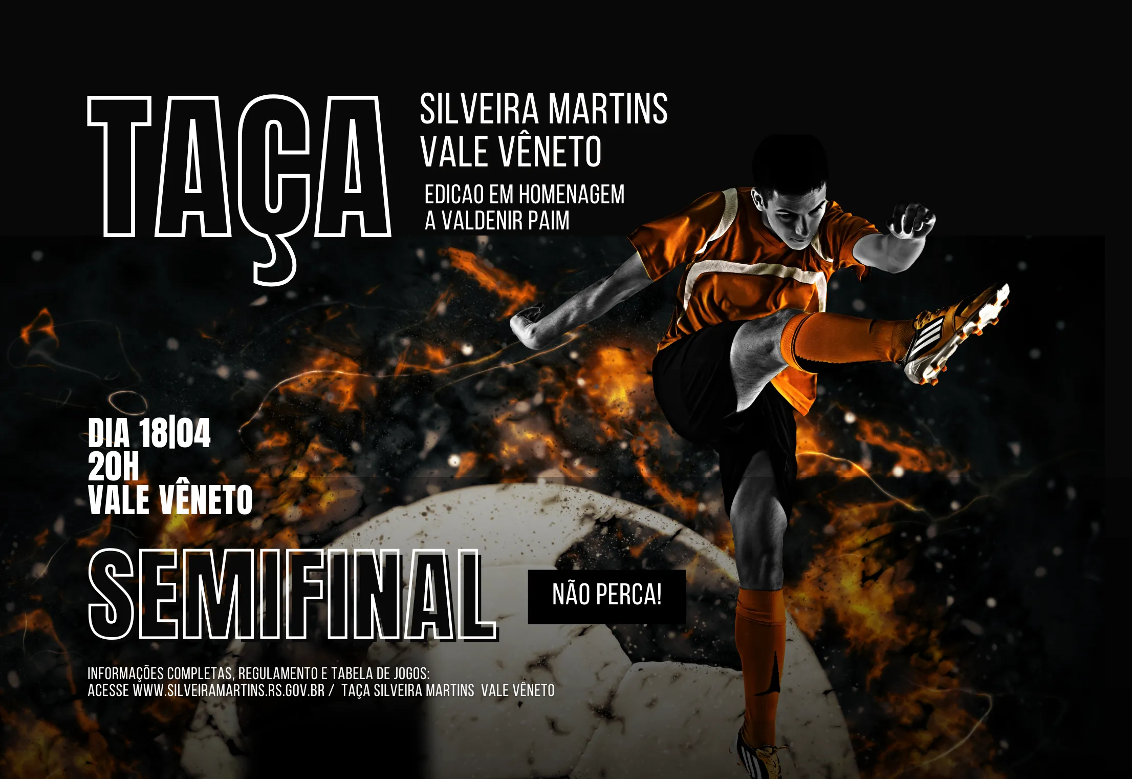 Semifinais definidas movimentam a Taça Silveira Martins/Vale Vêneto de Futsal 2026