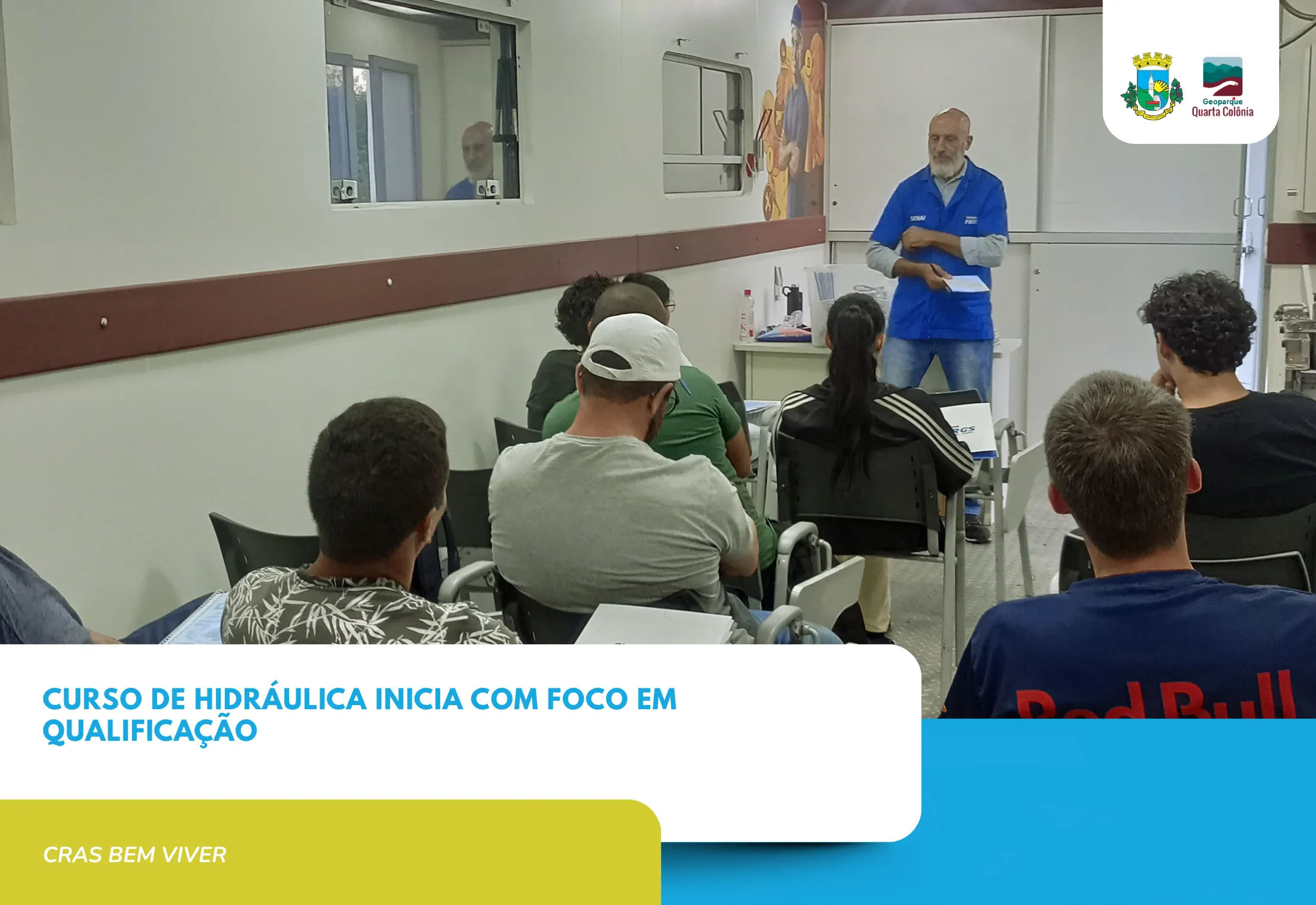 Curso Técnico de Hidráulica inicia com foco na qualificação profissional e geração de renda