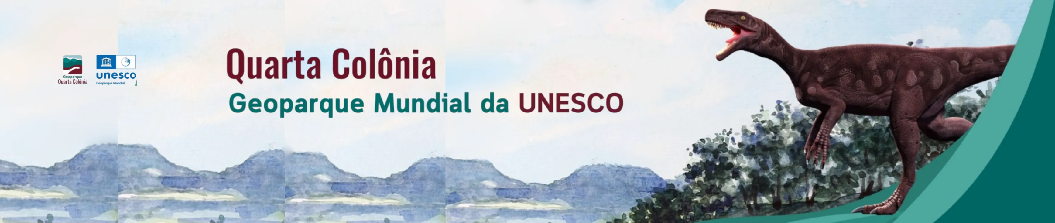Somos integrantes do Geoparque Quarta Colônia