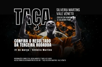 Futsal movimenta Silveira Martins com a terceira rodada da Taça