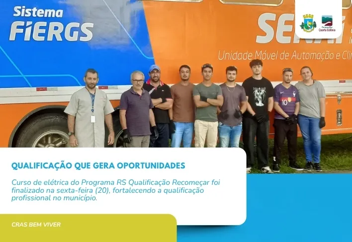 Silveira Martins conclui mais uma etapa de qualificação profissional