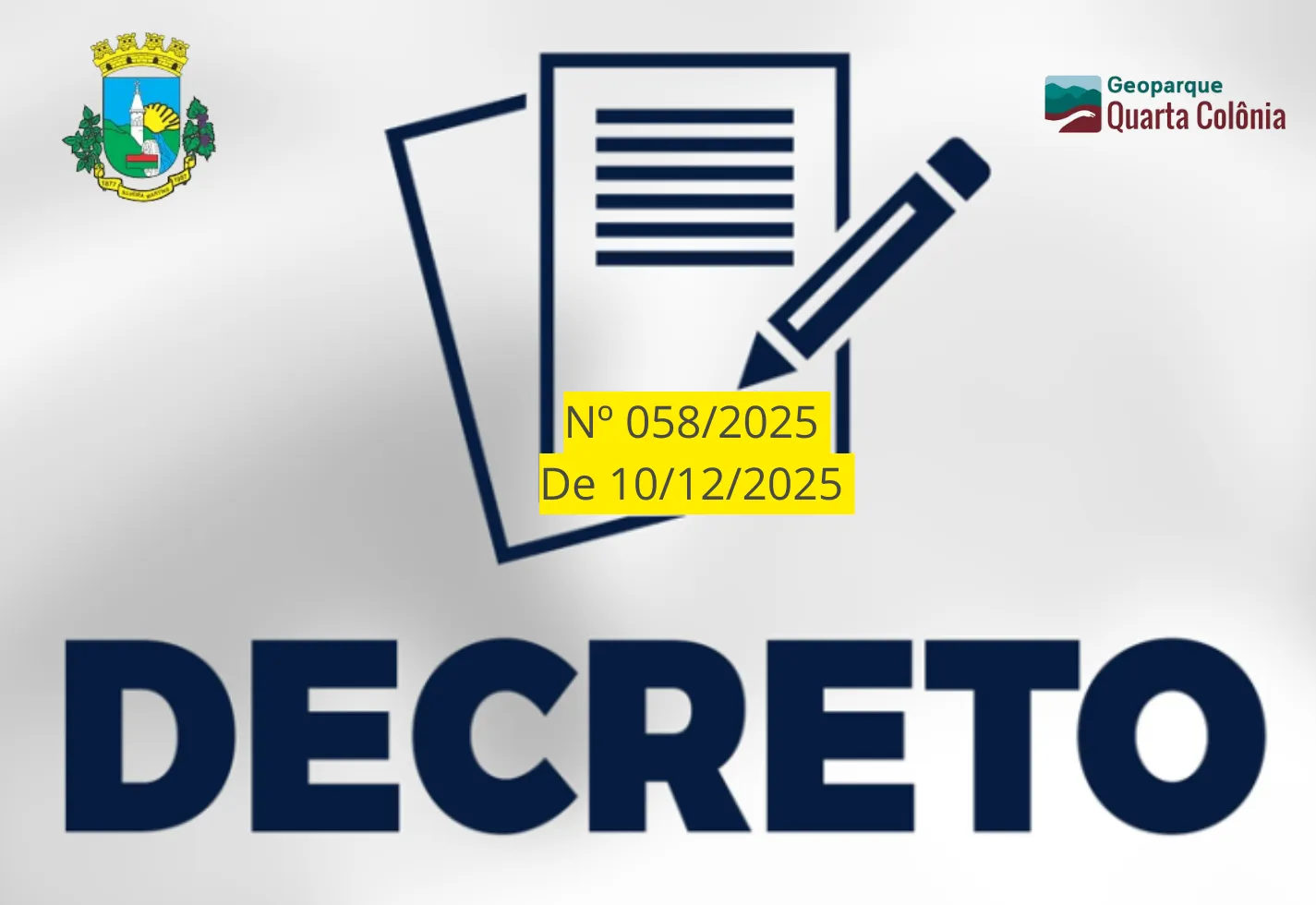 DECRETO Nº058 DE 10/12//2025