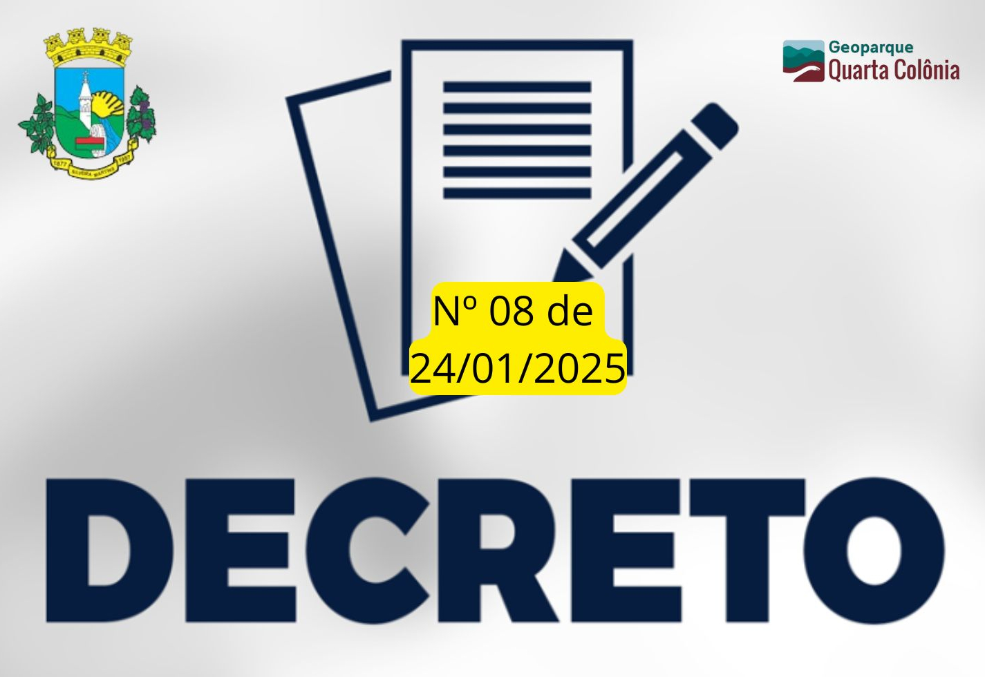 DECRETO Nº 08 DE 24/01/2025